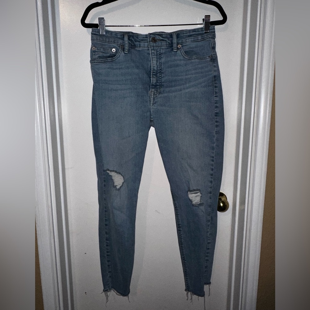 Lucky brand cropped jeans